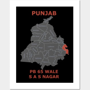 Punjab 65 SAS NAGAR Posters and Art